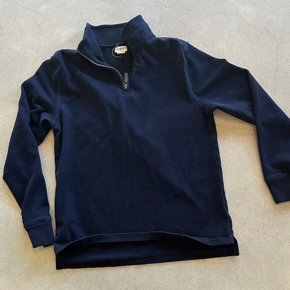 Crewcuts Kids Navy Half-Zip Sweatshirt